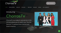 Desktop Screenshot of chorrostv.com